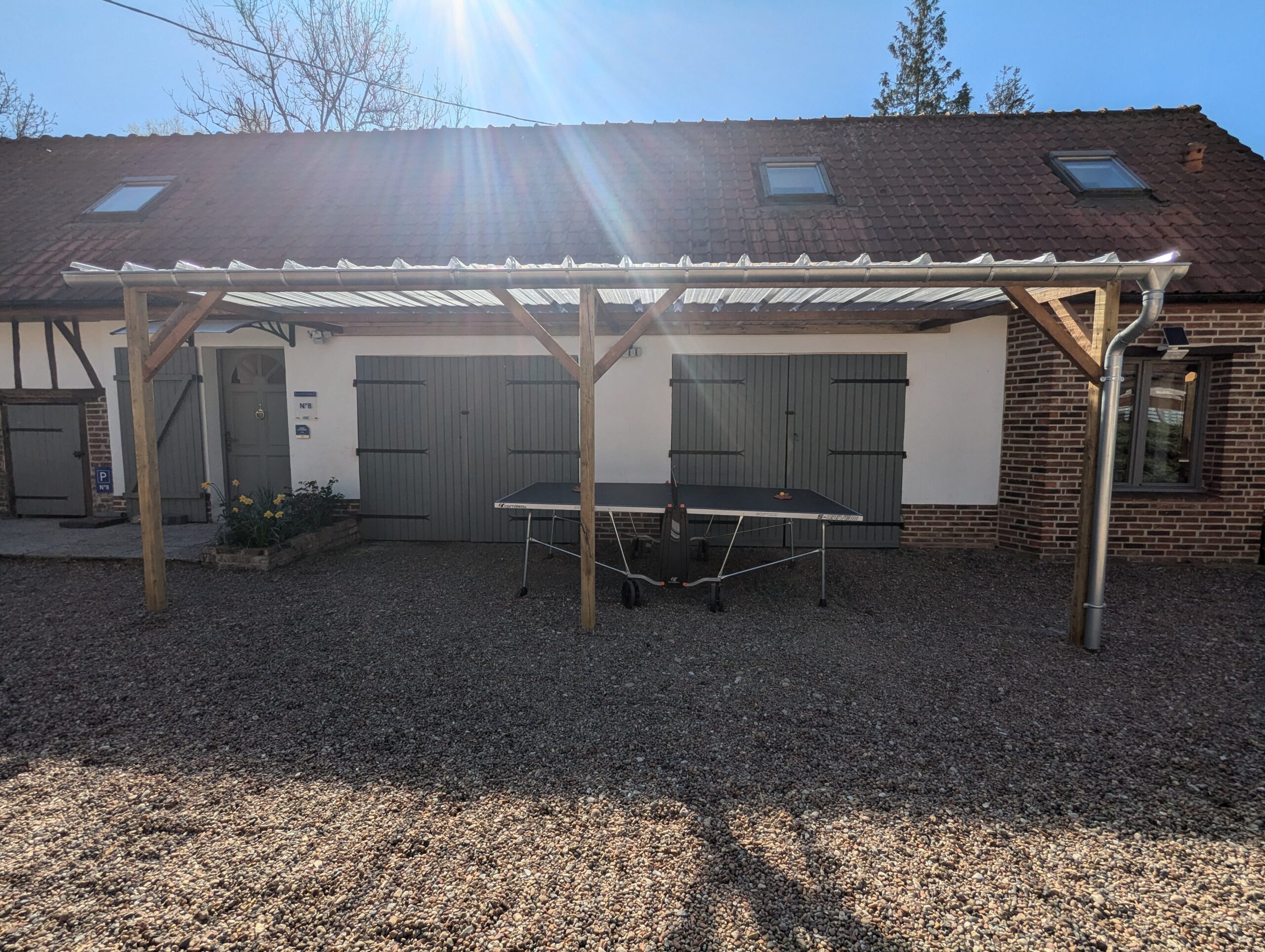 Espace Tennis de table en extérieur