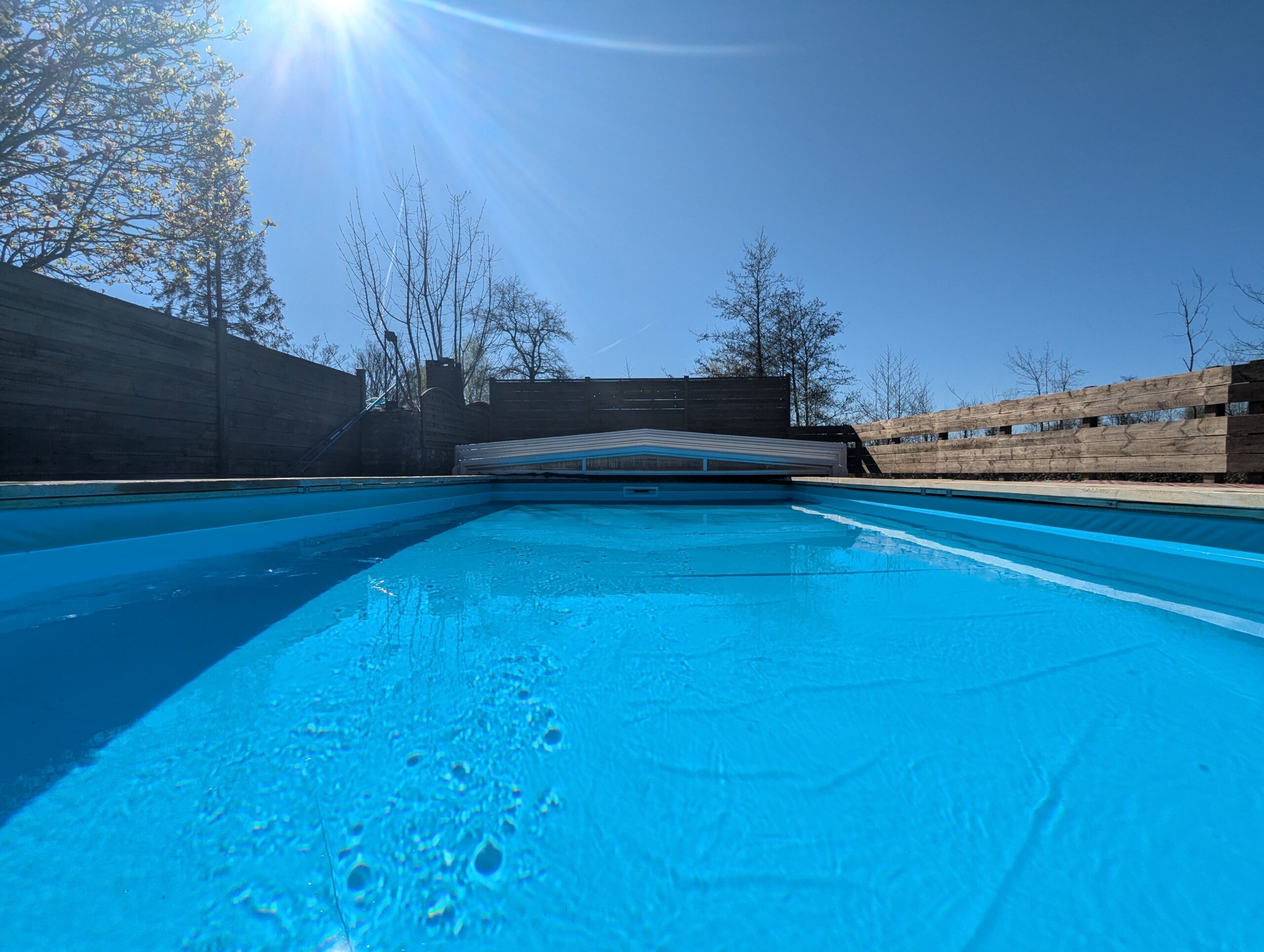 Piscine chauffée de la Fermette du Marais à Rue en Baie de Somme